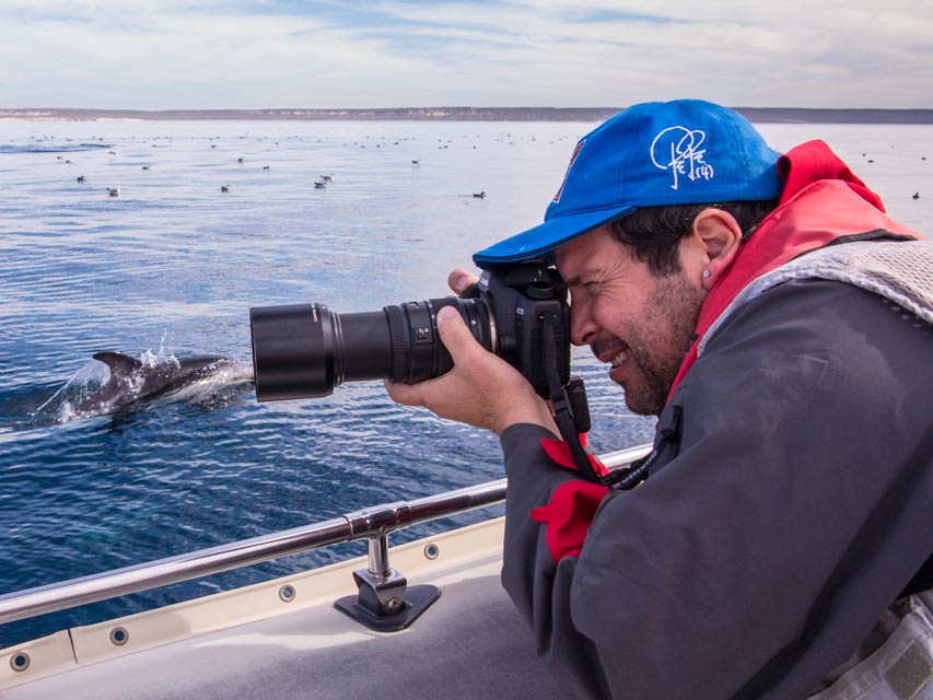 Guillermo Giagante Fotografo de ballenas en Peninsula