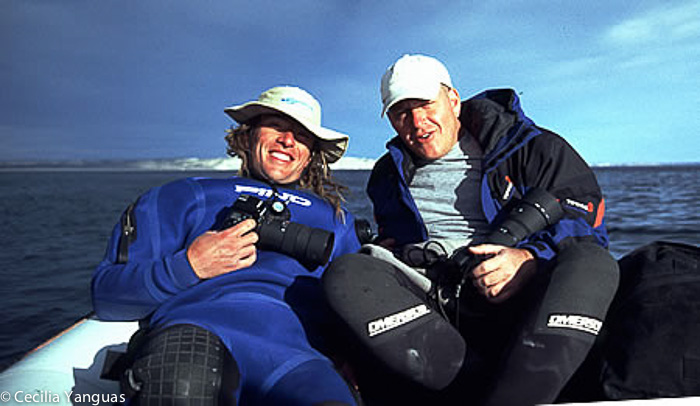 marine photographers at valdes peninsula