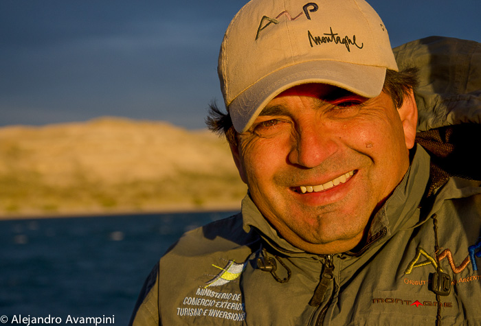 Guardafauna Marcelo Franco en Punta Piramides - Peninsula Valdes 